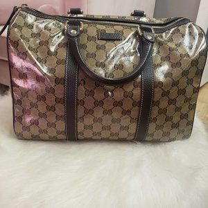 Gucci Crystal Boston Bag